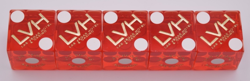 Lvh Casino Las Vegas Nevada Stick Of Dice Red