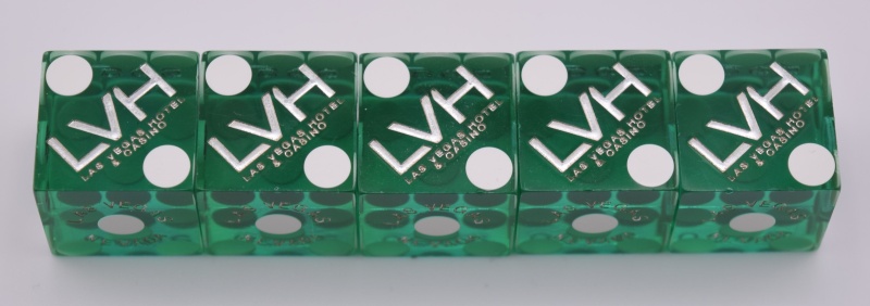 Lvh Casino Las Vegas Nevada Stick Of Dice Green