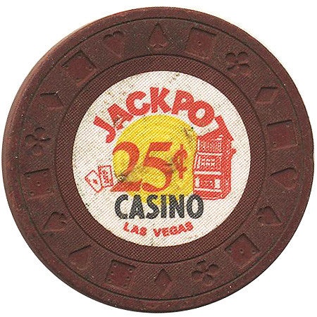Jackpot Casino Las Vegas Nevada 25 Cent Chip 1973