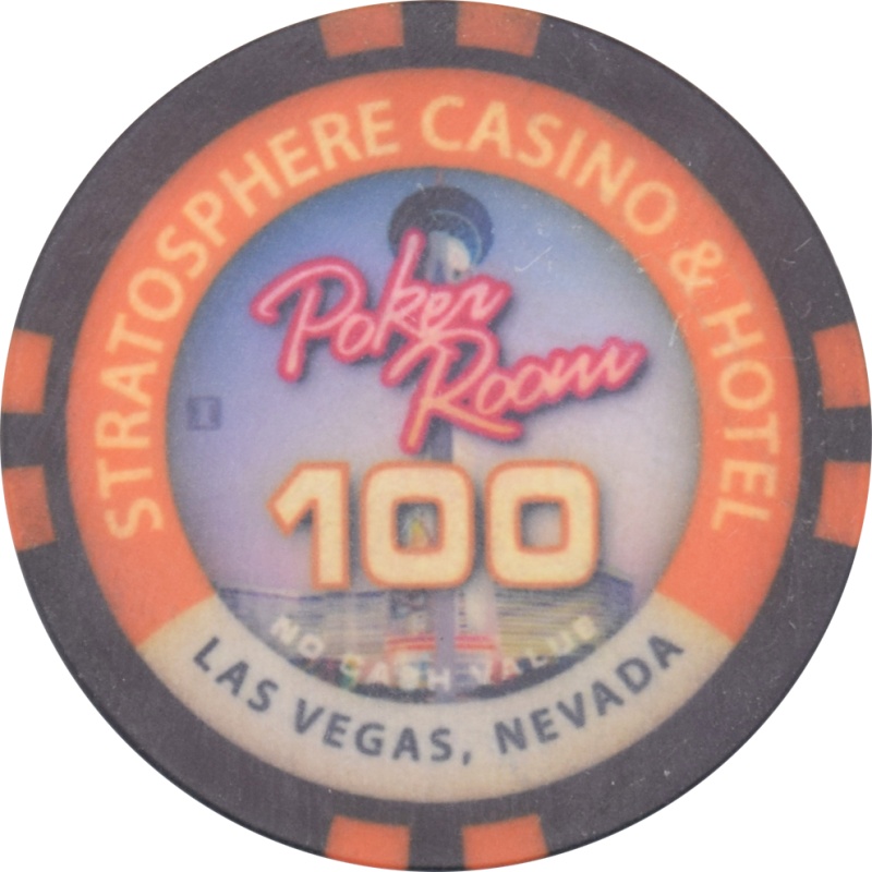 Stratosphere Casino Las Vegas Nevada $100 Ncv Chip 2013