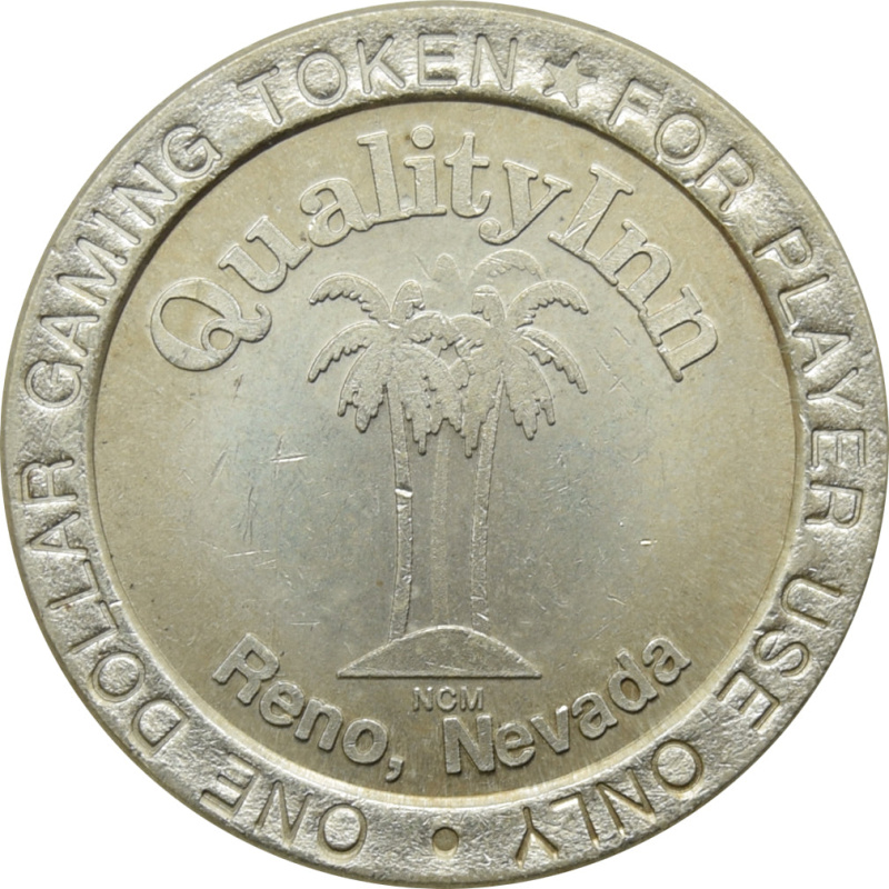 Quality Inn Casino Las Vegas Nv $1 Token 1990