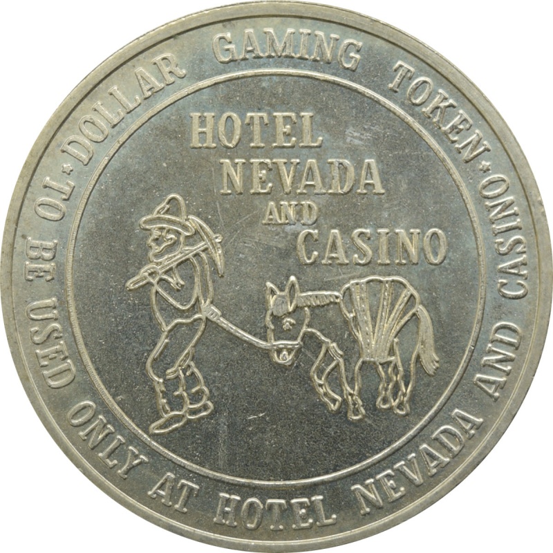Nevada Hotel Casino Las Vegas Nv $1 Token 1985