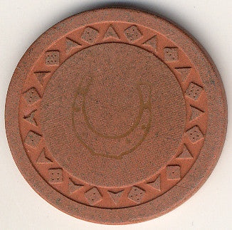 Club Horseshoe Casino Fallon Nevada $5 Chip 1953