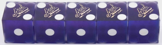 Avi Casino Laughlin Nevada Blue Stick Of Matching Number Dice