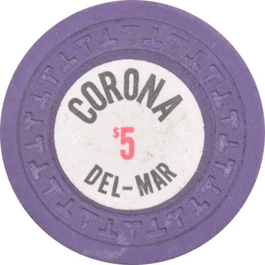 新品未開封 レアデック USPC Panama Casino Corona Del Mar Casino Panama City Panama $5 Purple Chip