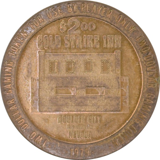 Gold Strike Inn Boulder City Nv $2 Token