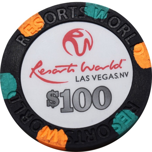 Resorts World Casino Las Vegas Nevada $100 Chip 2021 - Collector's Edition