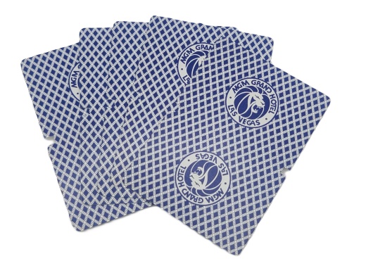 Mgm Grand Casino Las Vegas Nevada Used Blue Deck Vintage