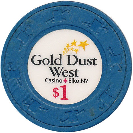 Gold Dust West Casino Elko Nevada $1 Chip 2007