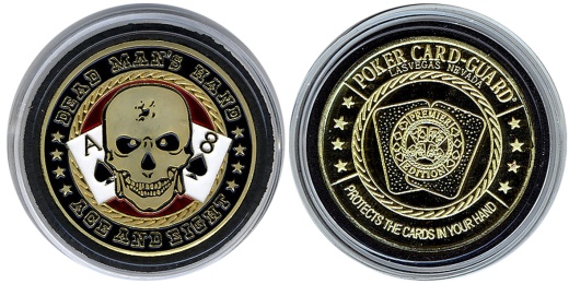 Dead Mans Hand Ace & Eight Card Guard