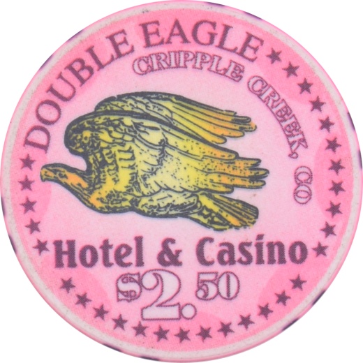 Double Eagle Hotel & Casino Cripple Creek Colorado $2.50 Chip