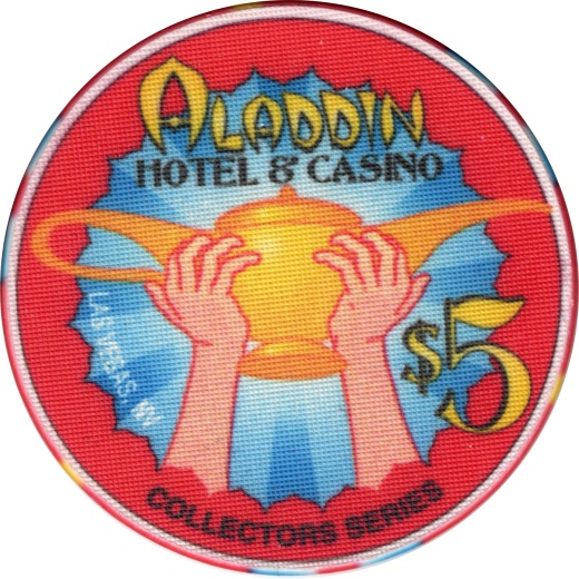 Aladdin Casino Las Vegas Nevada $5 Ccgtcc 3Rd Convention Chip 1995