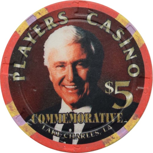 Buy $5 Merv Griffin Chip from Players Island Casino Lake Charles Louisiana Online