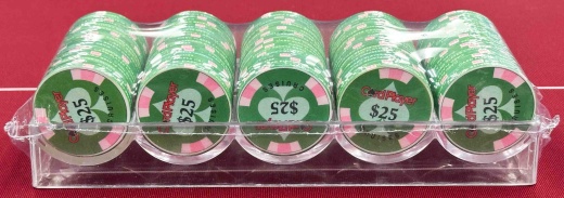Card Player Cruises $25 Chip Rack (100 Chips)