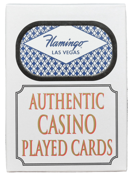 Deck of Playing Cards used in A Las Vegas Casino