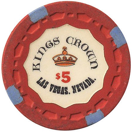 Kings Crown Casino Las Vegas Nevada $5 Chip 1965