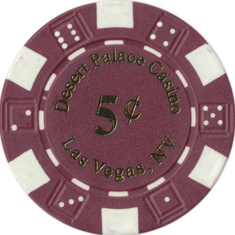 Spinettis Gaming 11.5Gram Desert Palace Casino Poker Chip Set of 25