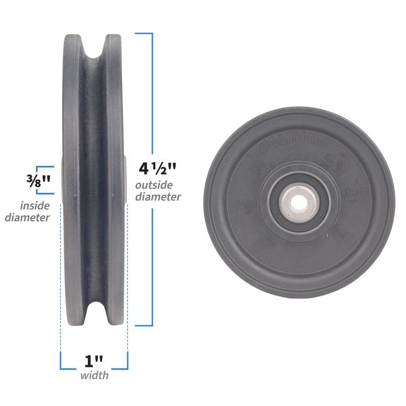 4.5" Pulley Nordic Track 159934