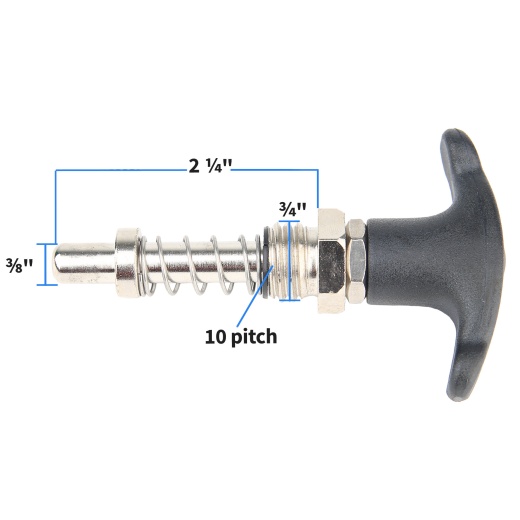 Pop Pin | No Logo - Reliable Exercise Bike Component