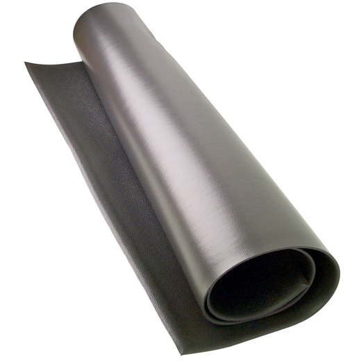 Equipment Floor Mat 3' X 6.5' X 1/4" Black