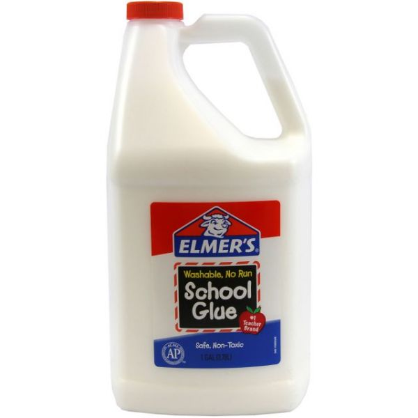 Elmer's White Liquid School Glue, Washable - 32 oz bottles