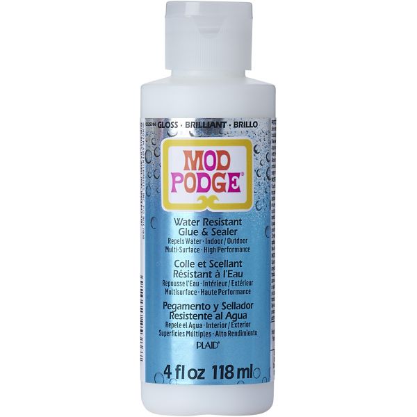 Mod Podge Sealer, Glue, and Finish, Matte Finish, Clear, 64 fl oz 