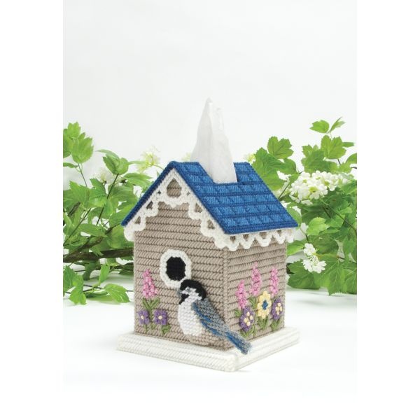 Mary Maxim Plastic Canvas Tissue Box Kit 5"