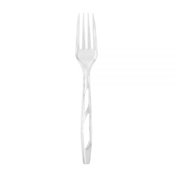 Highmark Heavy-Duty Plastic Cutlery, Clear, Pack Of 192 Utensils