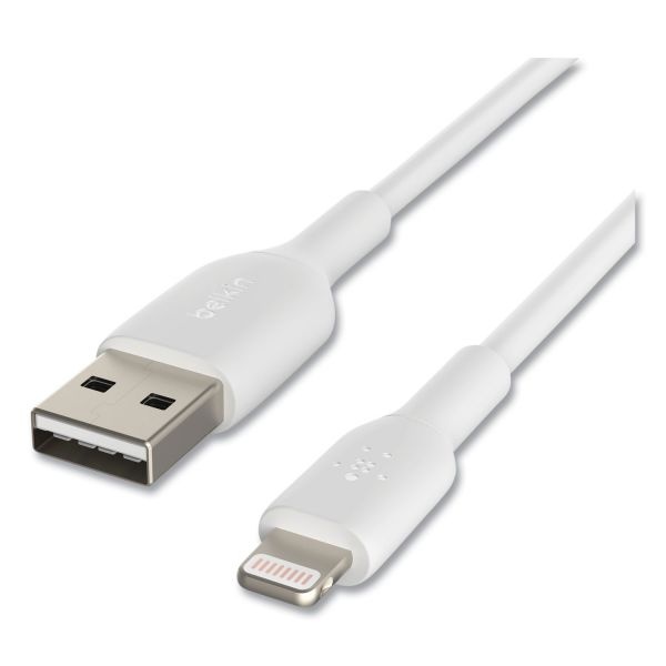 Belkin Boost Charge Lightning To Usb-A Chargesync Cable, 9.8 Ft, White