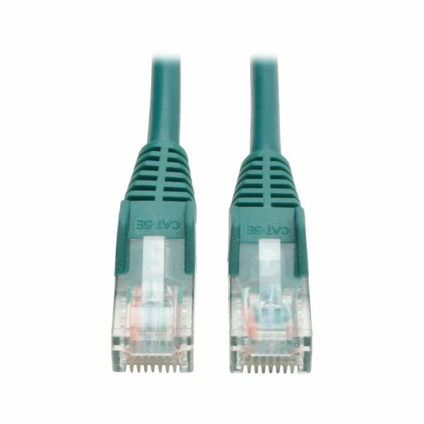 Tripp Lite By Eaton Cat5e 350 Mhz Snagless Molded (Utp) Ethernet Cable (Rj45 M/M) Poe - Green 10 Ft. (3.05 M)