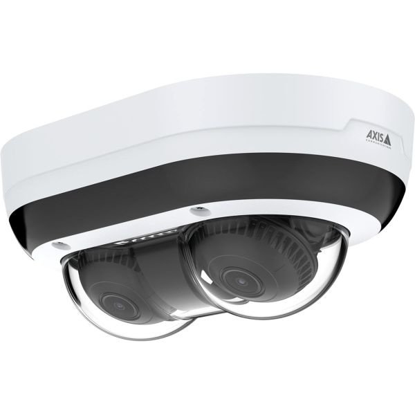 Axis P4707-Plve 5 Megapixel Network Camera - Color - Dome - White, Black