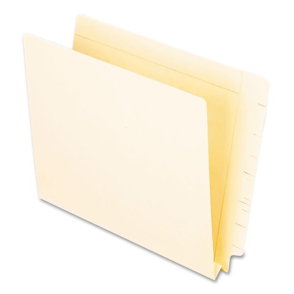 Pendaflex Manila End Tab Expansion Folders, Straight Tabs, Letter Size, 1.5" Expansion, Manila, 50/Box