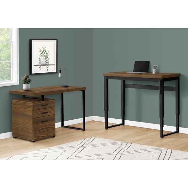 Computer Desk, Home Office, Standing, Adjustable, 48"L, Work, Laptop ...