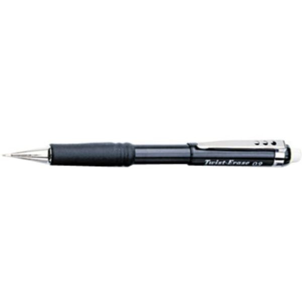 Pentel Twist-Erase Iii Mechanical Pencil, 0.9 Mm, Black Barrel
