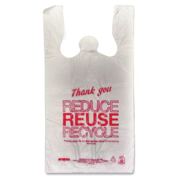 Unistar "Thank You" Eco-Friendly T-Shirt Plastic Grocery Bags