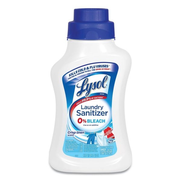 Lysol Brand Laundry Sanitizer, Liquid, Crisp Linen, 41 Oz