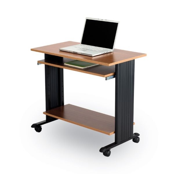 Safco Muv Standing Desk, 35.5" X 22" X 30.5", Cherry
