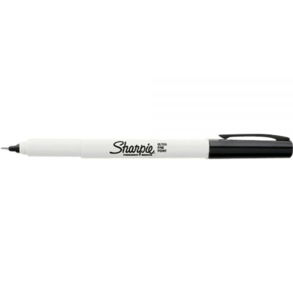Sharpie Precision Ultra-Fine Point Markers, Black, 1 Each