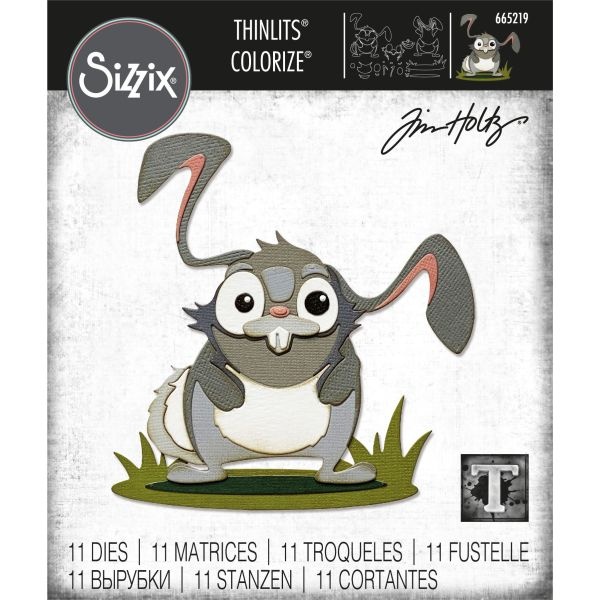 Sizzix Thinlits Dies By Tim Holtz 11/Pkg