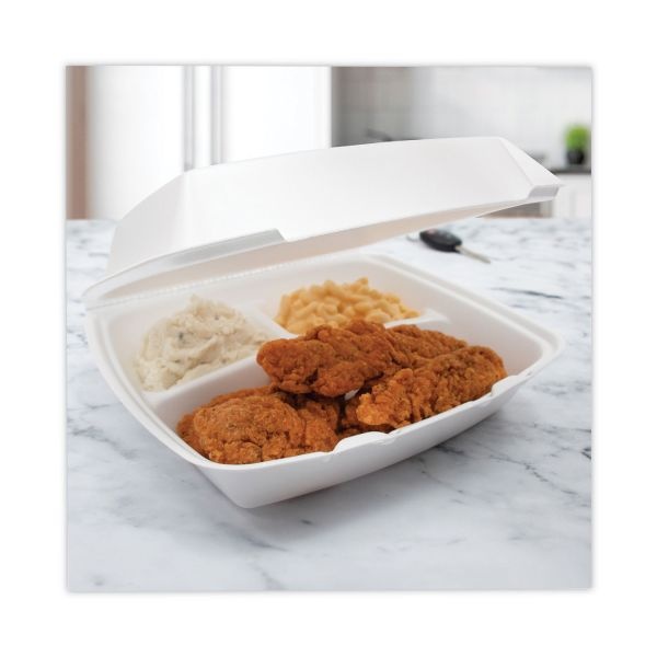Dart Foam Clamshell Takeout Containers