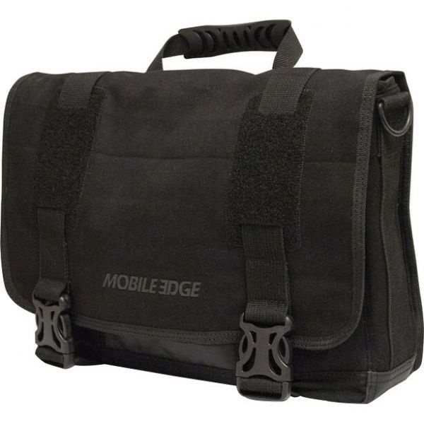 Mobile Edge Eco Rugged Carrying Case (Messenger) For 14" To 15" Apple Ipad Macbook Pro - Black