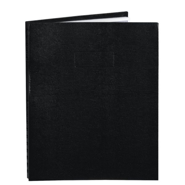 Blueline Notepro 50% Recycled Notebook, 8 1/2" X 11", College Ruled, 100 Sheets, Lizard-Like Black