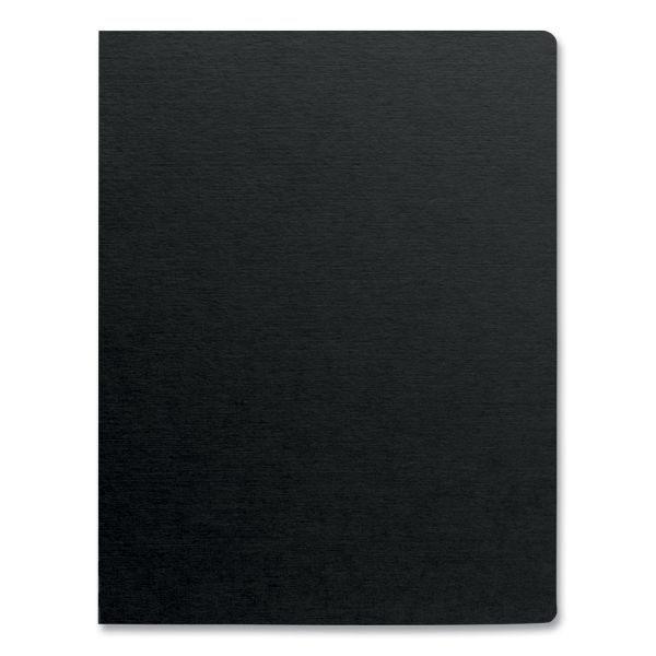 Fellowes Futura Premium Heavyweight Binding Covers, 8 3/4" X 11 1/4", Black, Pack Of 25