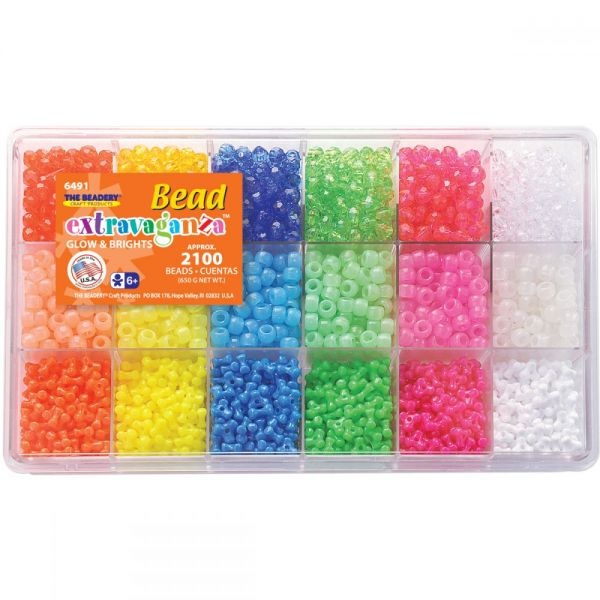 Bead Extravaganza Glow & Brights Bead Box Kit