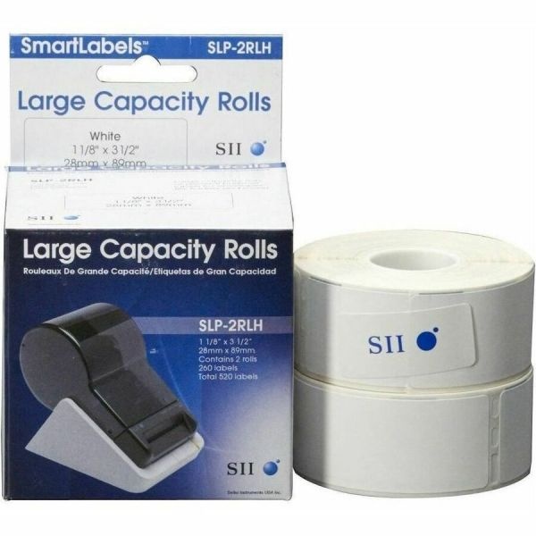 Seiko Smartlabel Slp-2Rlh High-Capacity White Address Labels
