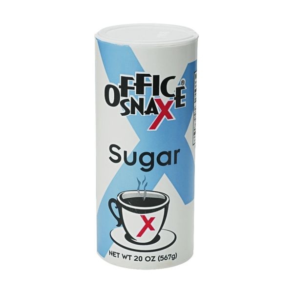 Office Snax Sugar Canister, 20 Oz