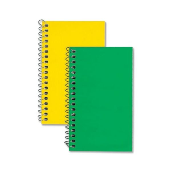 Rediform Spiralbound Bright Memo Notebook, 3" X 5", 60 Sheets, Assorted Colors