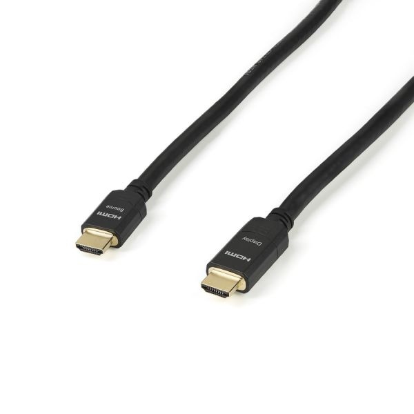 66Ft (20M) Active Hdmi Cable, 4K 30Hz Uhd High Speed Hdmi 1.4 Cable With Ethernet, Cl2 Rated Hdmi Cord For In-Wall Install