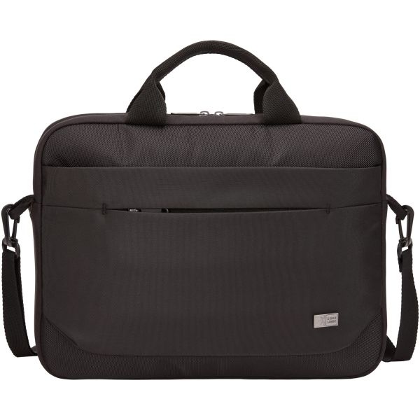Case Logic Advantage Adva-114 Carrying Case (Attaché) For 10.1" To 14" Notebook, Tablet Pc, Pen, Electronic Device, Cord - Black