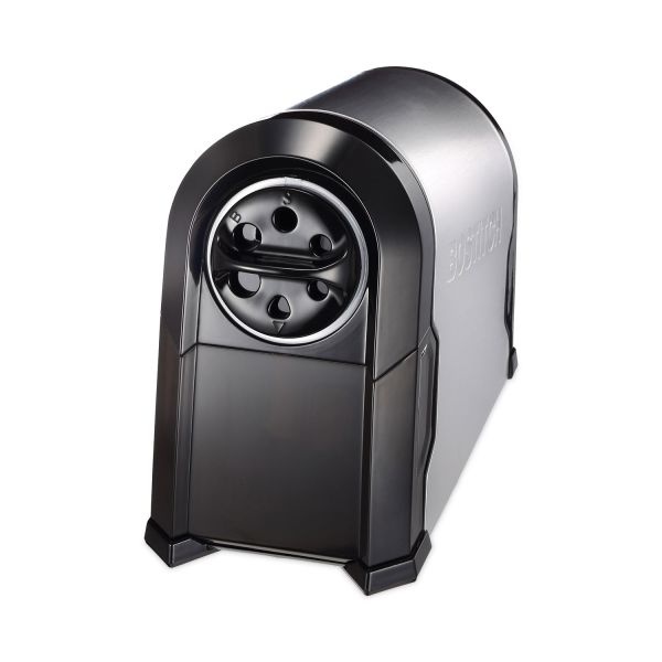 Bostitch Super Pro Glow Commercial Electric Pencil Sharpener, Ac-Powered, 6.13 X 10.63 X 9, Black/Silver